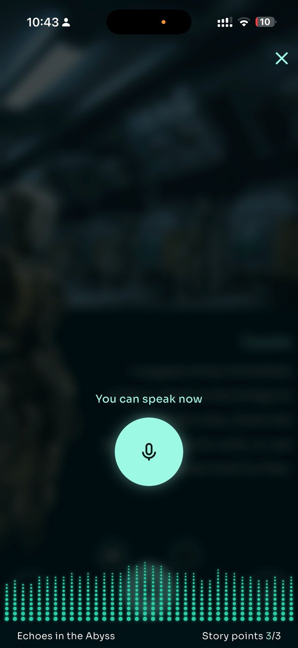 Speak - voice input in action